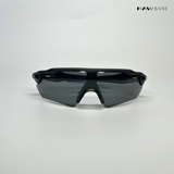 Swift - All Black Polarized Wrap Around Sunglasses - RB2511