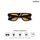 Hyderabad Haze - Charminar Glow Square Sunglasses - RB2988