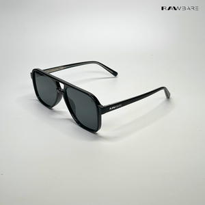 Patiala Drop - Phantom Flex Geometric Aviator Sunglasses - RB2541