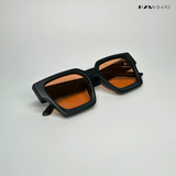 Boxy Bold - Black Tea Square Sunglasses - RB2523