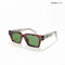 Varkala Veil - Leaf Core Rectangle Sunglasses - RB2722
