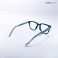 Claris - Dark Blue Square Bluecut Eyewear - RB2741
