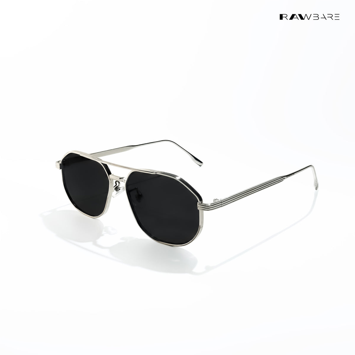 Mountain - Peak Geometric Aviator Sunglasses - RB2878