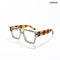 Facet - Clear Forest Geometric Square Bluecut Eyewear - RB3007