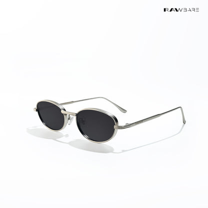 Ash - Smoke Oval Sunglasses - RB2898