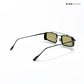 Landscape - Hillside Polarized Geometric Rectangle Sunglasses - RB2887