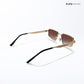 Dune - Sandstone Rectangle Sunglasses - RB2861