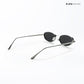 Ash - Smoke Oval Sunglasses - RB2898