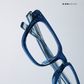 Claris - Dark Blue Square Bluecut Eyewear - RB2741