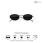 Ash - Smoke Oval Sunglasses - RB2898