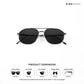 Mountain - Peak Geometric Aviator Sunglasses - RB2878