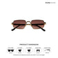 Dune - Sandstone Rectangle Sunglasses - RB2861