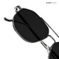 Mountain - Peak Geometric Aviator Sunglasses - RB2878