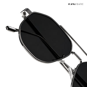 Mountain - Peak Geometric Aviator Sunglasses - RB2878