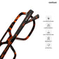 Ladakh Peak - Yak Geometric Rectangle Bluecut Eyewear - RB3021