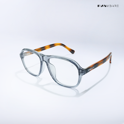 Nivra - Grey Forest Aviator Bluecut Eyewear - RB2740