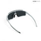 Turbo Tint - White Black Polarized Wrap Around Sunglasses - RB2427