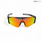 Turbo Tint - Orange Black Polarized Wrap Around Sunglasses - RB2425