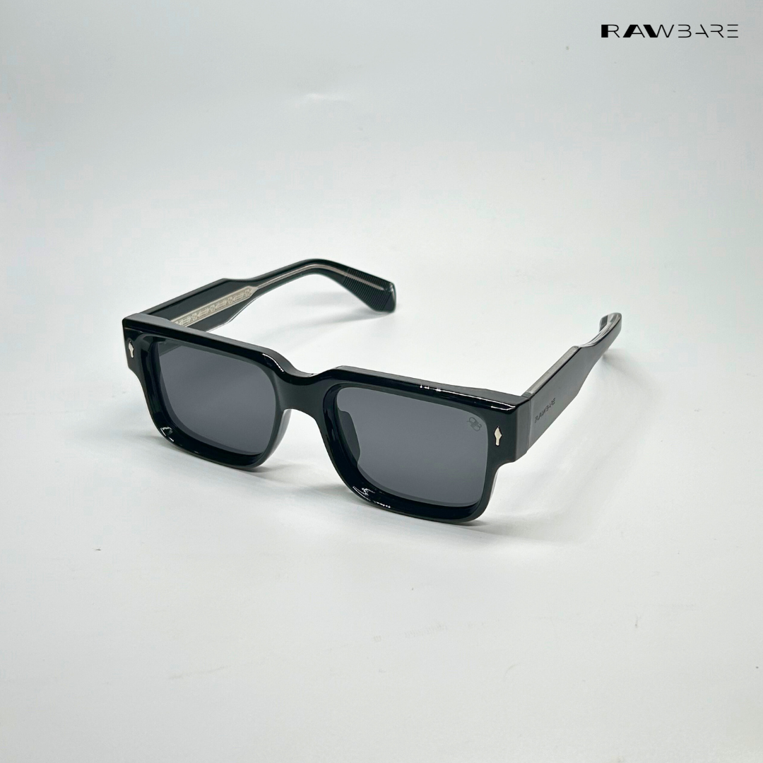 Timeless - Black Polarized Rectangle Sunglasses - RB2443