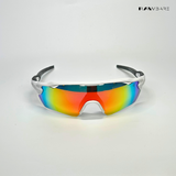 Swift - White Orange Polarized Wrap Around Sunglasses - RB2513