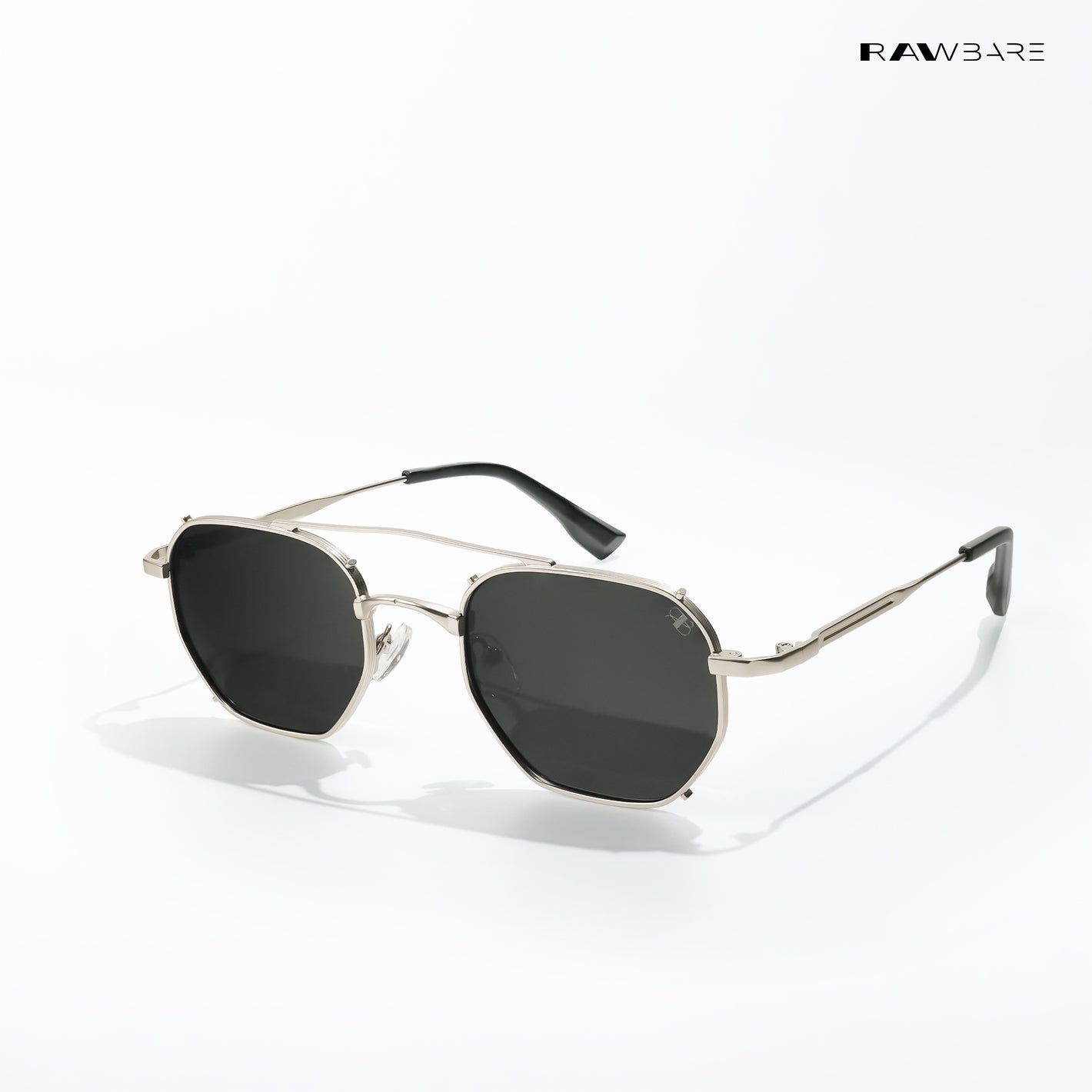 Vizag Prism - Harbor Smoke Polarized Hexagon Sunglasses - RB2614