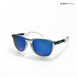 Rajkot Rift - Frost Pulse Polarized Square Sunglasses - RB2845