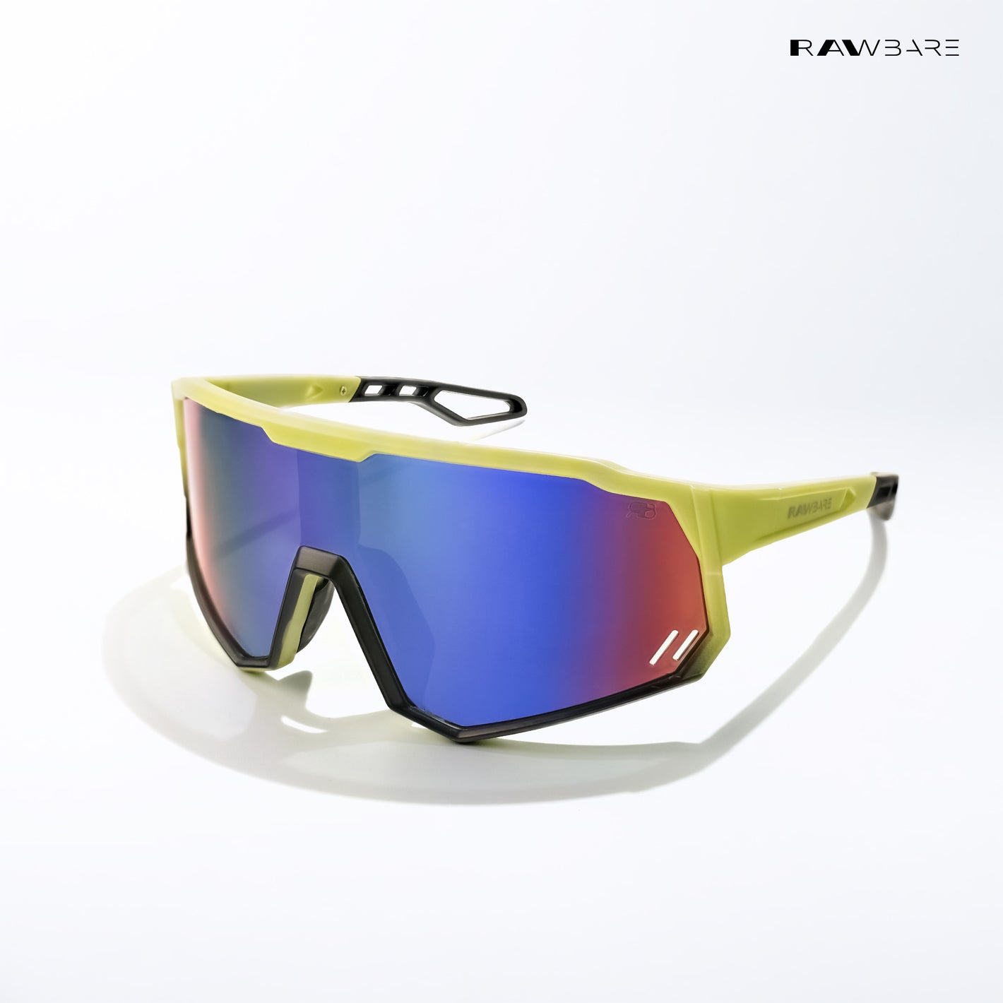 Velocity Core - Neon Surge Polarized Wrap Around Sunglasses - RB2816