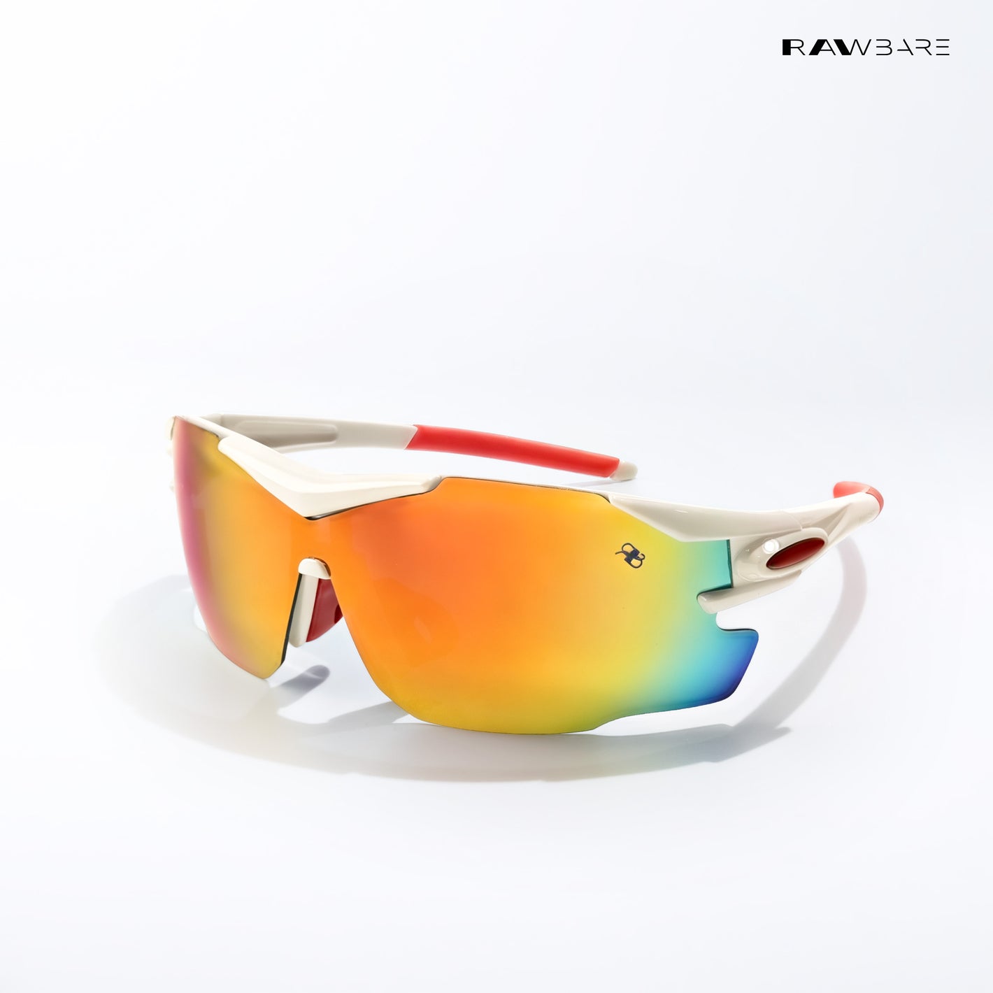 Dagger Rush - Flame Polarized Wrap Around Sunglasses - RB2823
