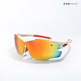 Dagger Rush - Flame Polarized Wrap Around Sunglasses - RB2823