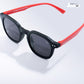 Legacy Cub - Scarlet Jet Kids Polarized Wayfarer Sunglasses - RBK2512