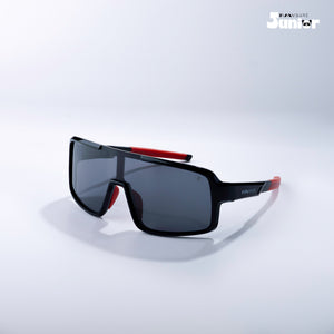 Speed Beam - Turbo Flame Kids Polarized Wrap Around Sunglasses - RBK2537