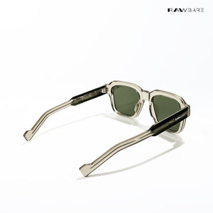 Hubli Duskline - Soft Olive Square Sunglasses - RB2838