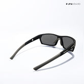 Aeris - Carbon Polarized Wrap Around Sunglasses - RB2818