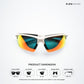 StrideX - Volt Polarized Wrap Around Sunglasses - RB2827