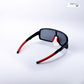 Speed Beam - Turbo Flame Kids Polarized Wrap Around Sunglasses - RBK2537