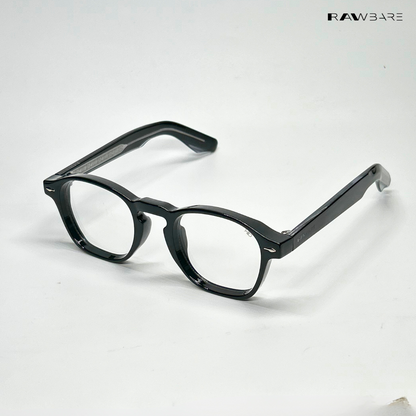 Urban Grid - Black Blue Cut Wayfarer Sunglasses - RB2461