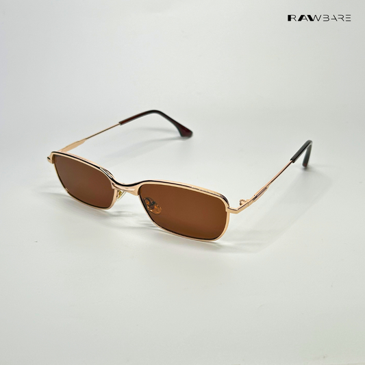 Retro Rim Shades - Brown Gold / RB2504