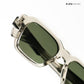 Hubli Duskline - Soft Olive Square Sunglasses - RB2838