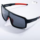 Speed Beam - Turbo Flame Kids Polarized Wrap Around Sunglasses - RBK2537