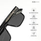 Ziro Fade - Mono Black Square Sunglasses - RB2801