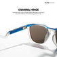 Rajkot Rift - Frost Pulse Polarized Square Sunglasses - RB2845
