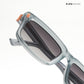 Araku Edge - Dual Flame Rectangle Sunglasses - RB2849