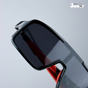 Speed Beam - Turbo Flame Kids Polarized Wrap Around Sunglasses - RBK2537