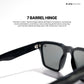 Ziro Fade - Mono Black Square Sunglasses - RB2801