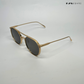 Round Luxe - Gold Round Sunglasses - RB2498