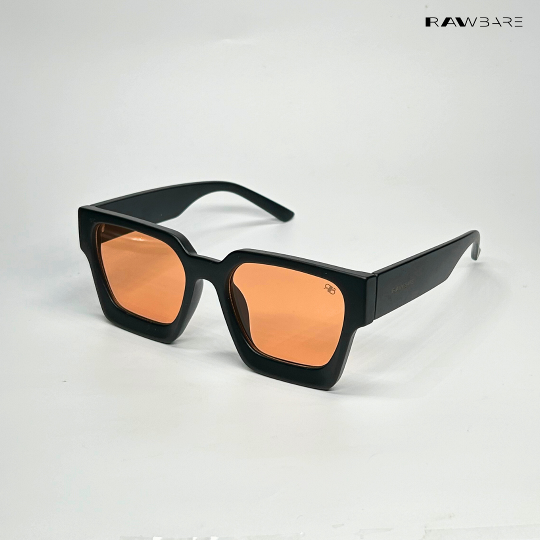 Boxy Bold - Black Tea Square Sunglasses - RB2523