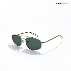 Soil - Grass Geometric Oval Sunglasses - RB2891