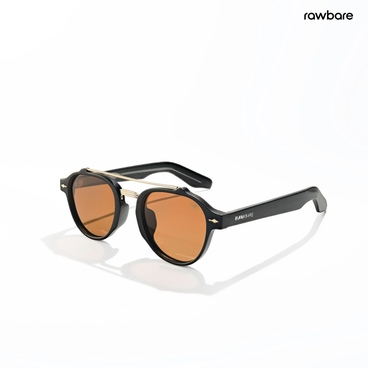 Dharamshala Aura - Oak Polarized Retro Round Sunglasses - RB3037