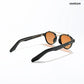 Dharamshala Aura - Oak Polarized Retro Round Sunglasses - RB3037