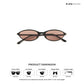 Sunburst - Mauve Oval Sunglasses - RB2909